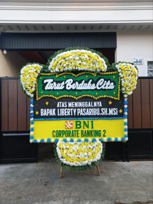 Papan Bunga Duka di Gonjak