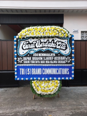 Papan Bunga Duka di Gonjak